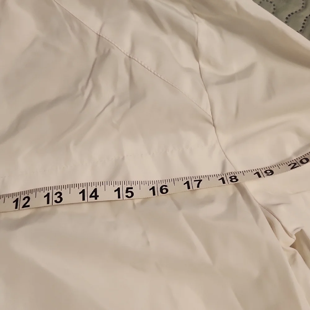 Tommy Hilfiger White Wind Breaker Utility Jacket - Picture 10 of 14